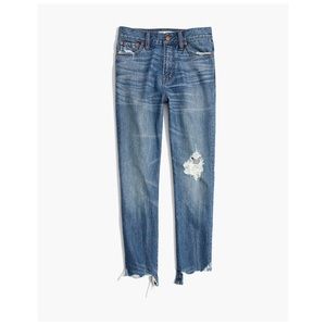 Madewell Perfect Summer Jean: Destructed Edition